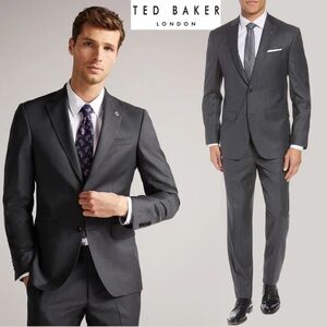 $749‼️TED BAKER LONDON Endurance ‘JAY CT’ Sport Coat Blazer Suit Jacket Wool 40L